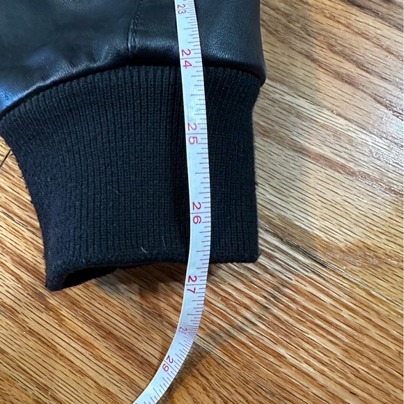 The Kooples Teddy Leather Varsity Jacket - Picture 11 of 13